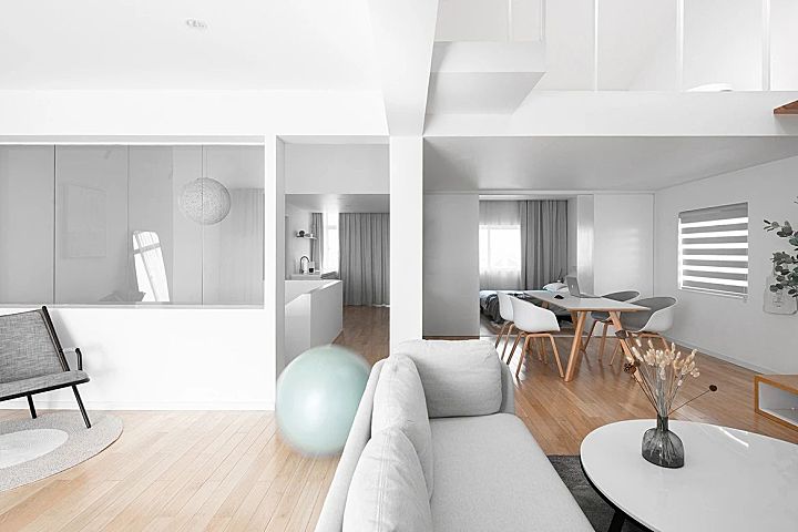 浙江半空间住宅:探索空间的自由性互动性│几言设计