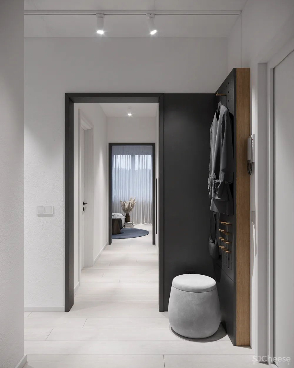 49㎡小公寓,教科书般的设计!