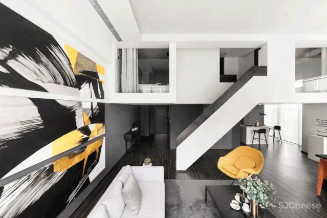 ADF后象设计 武汉「国采公寓T2」三套LOFT现代公寓