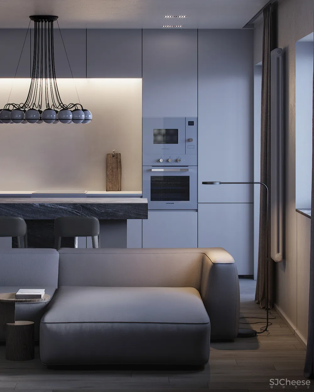 小户型可以这样设计,储物空间超多!