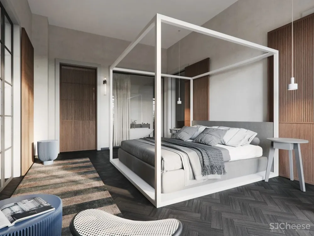 170㎡ 现代公寓,家具这么选格调就有了