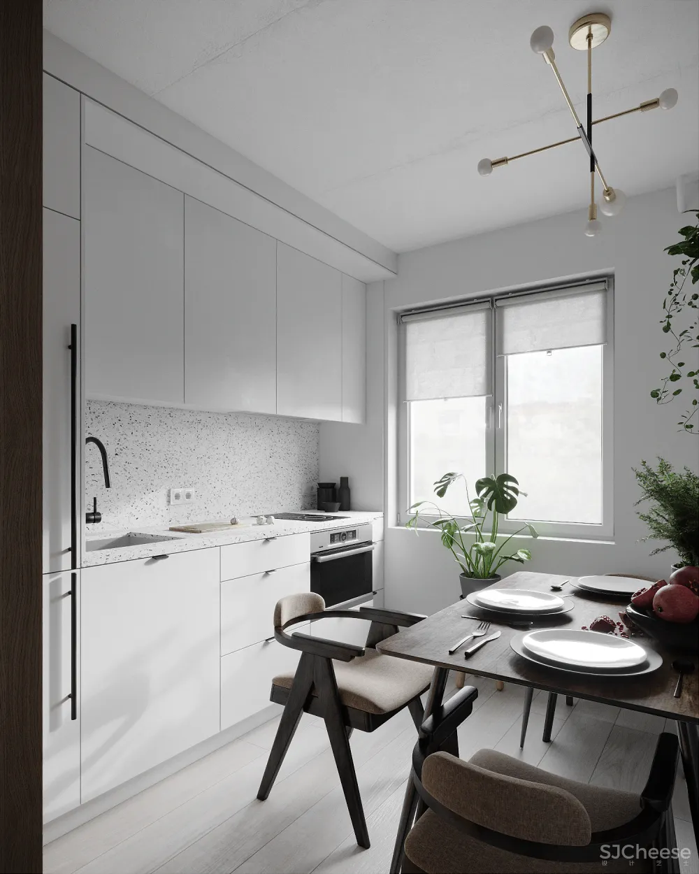 49㎡小公寓,教科书般的设计!