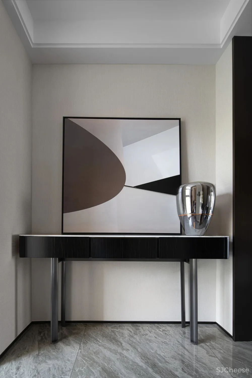 忱意设计:260㎡ 意式极简风叠墅,还原设计本真