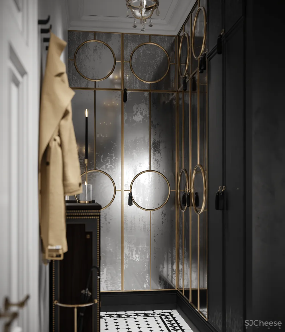 高级住宅,复古轻奢范儿!