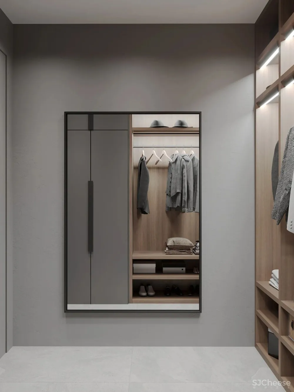 100㎡现代风格,三口之家,太吸引人了!