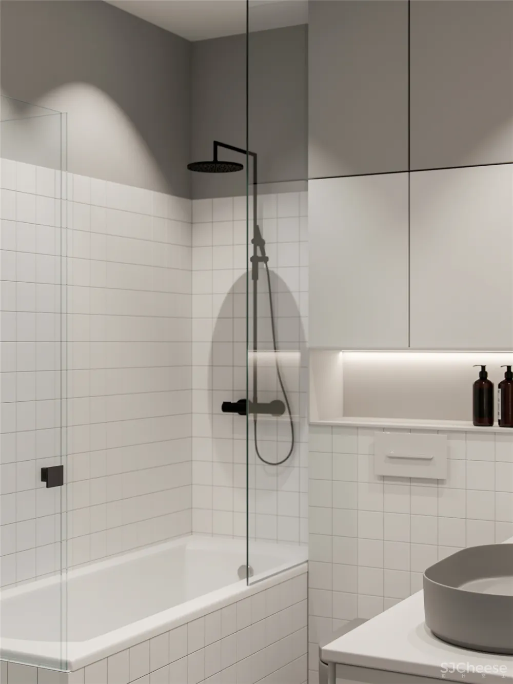 90㎡小资一居室,细节处挥洒时尚气息!