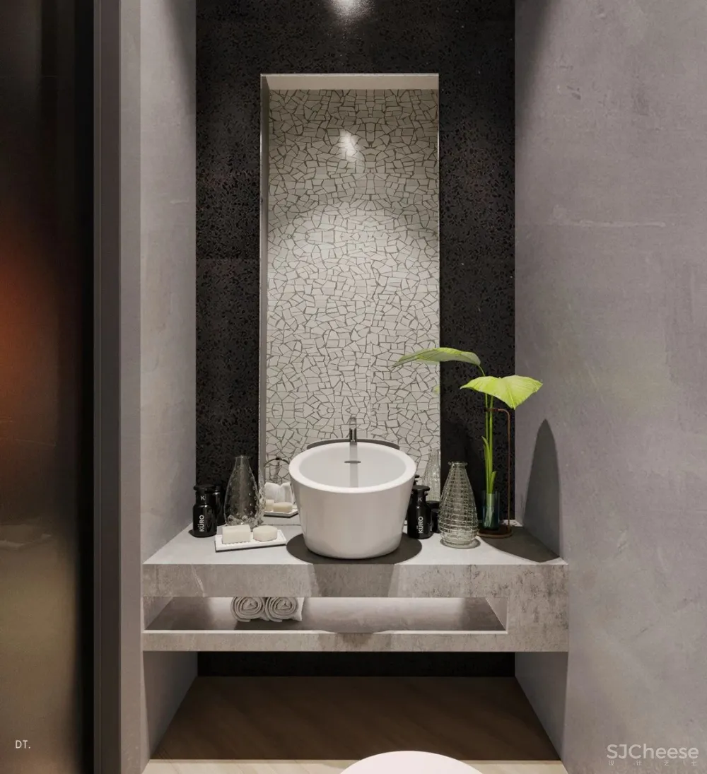 轻奢之美 丨一个空间,两个方案