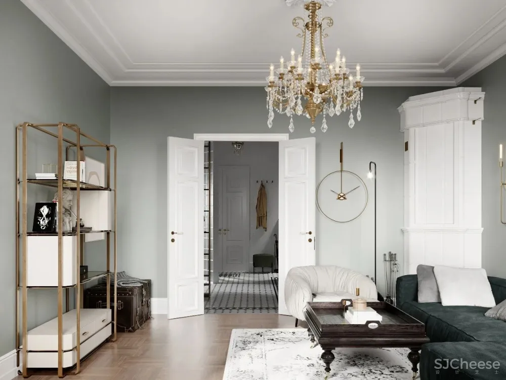 高级住宅,复古轻奢范儿!