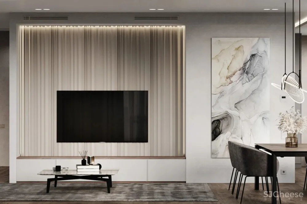 120㎡现代简约,精致格调!