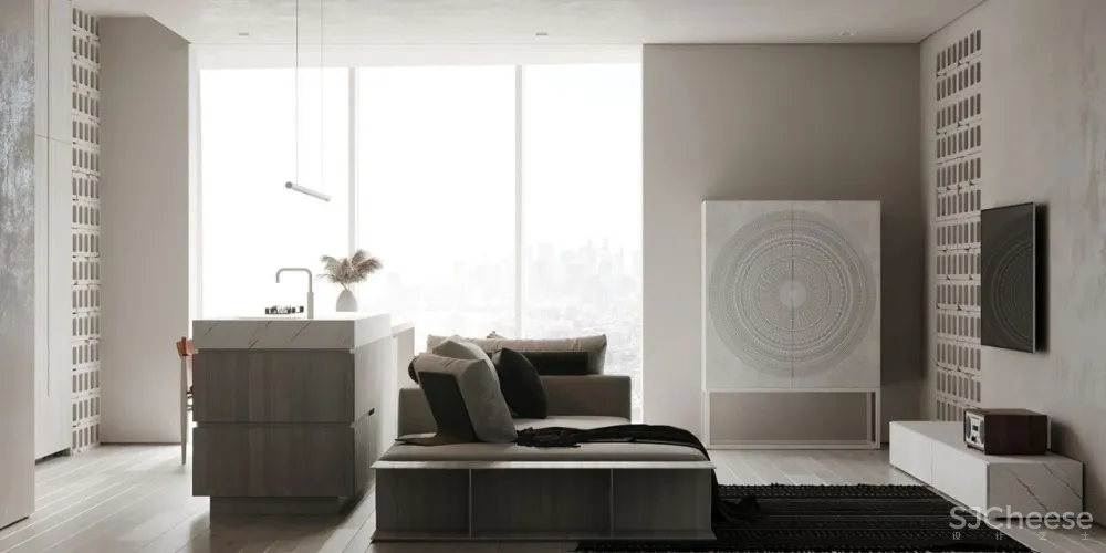 当极简遇上侘寂风 Mihail Grinceac 新作