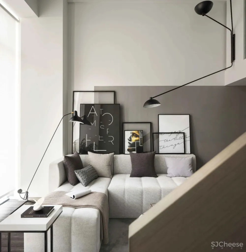 ADF后象设计 武汉「国采公寓T2」三套LOFT现代公寓