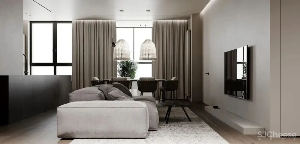 无主灯 高级灰,腔调十足的极简主义