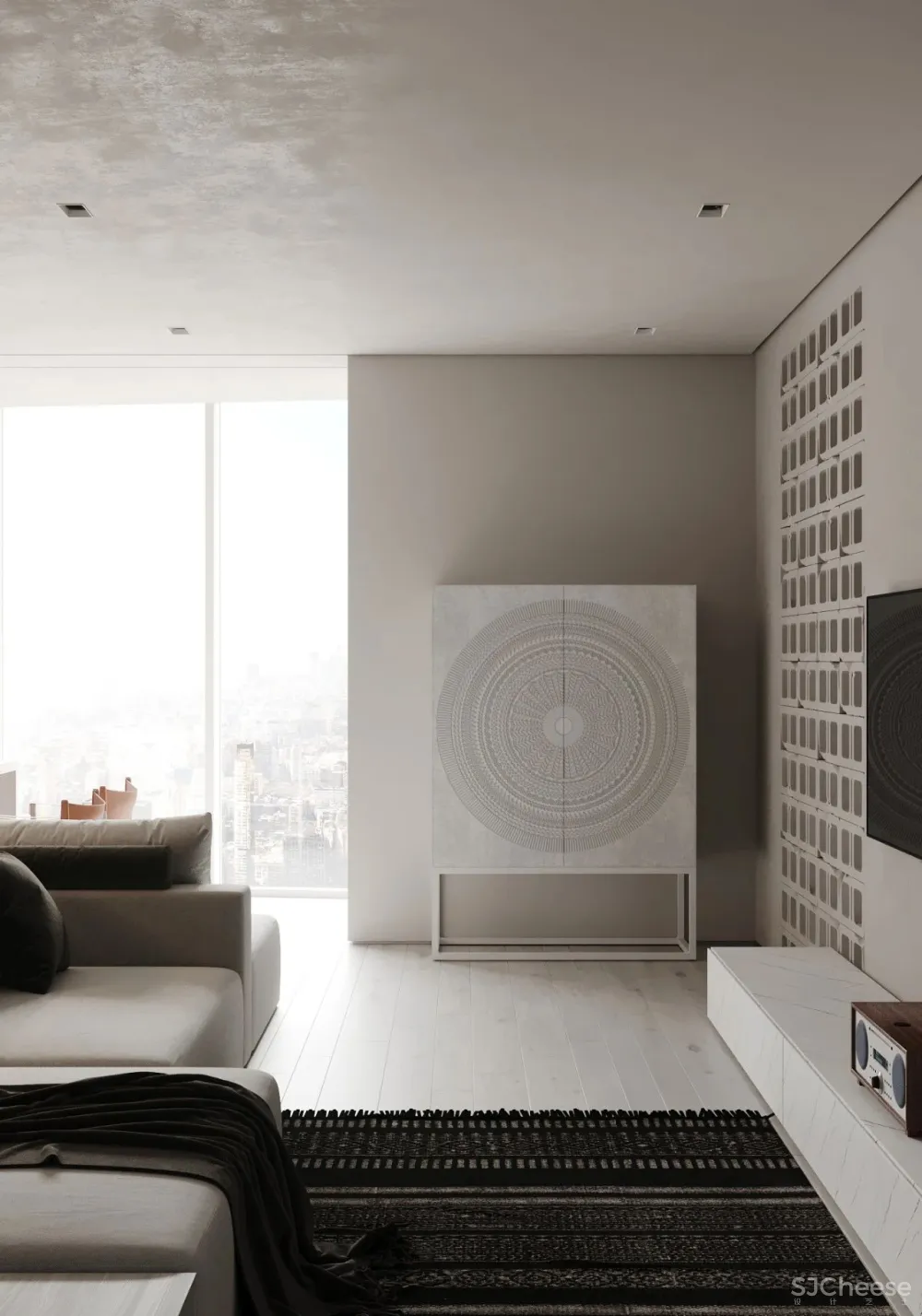 当极简遇上侘寂风 Mihail Grinceac 新作