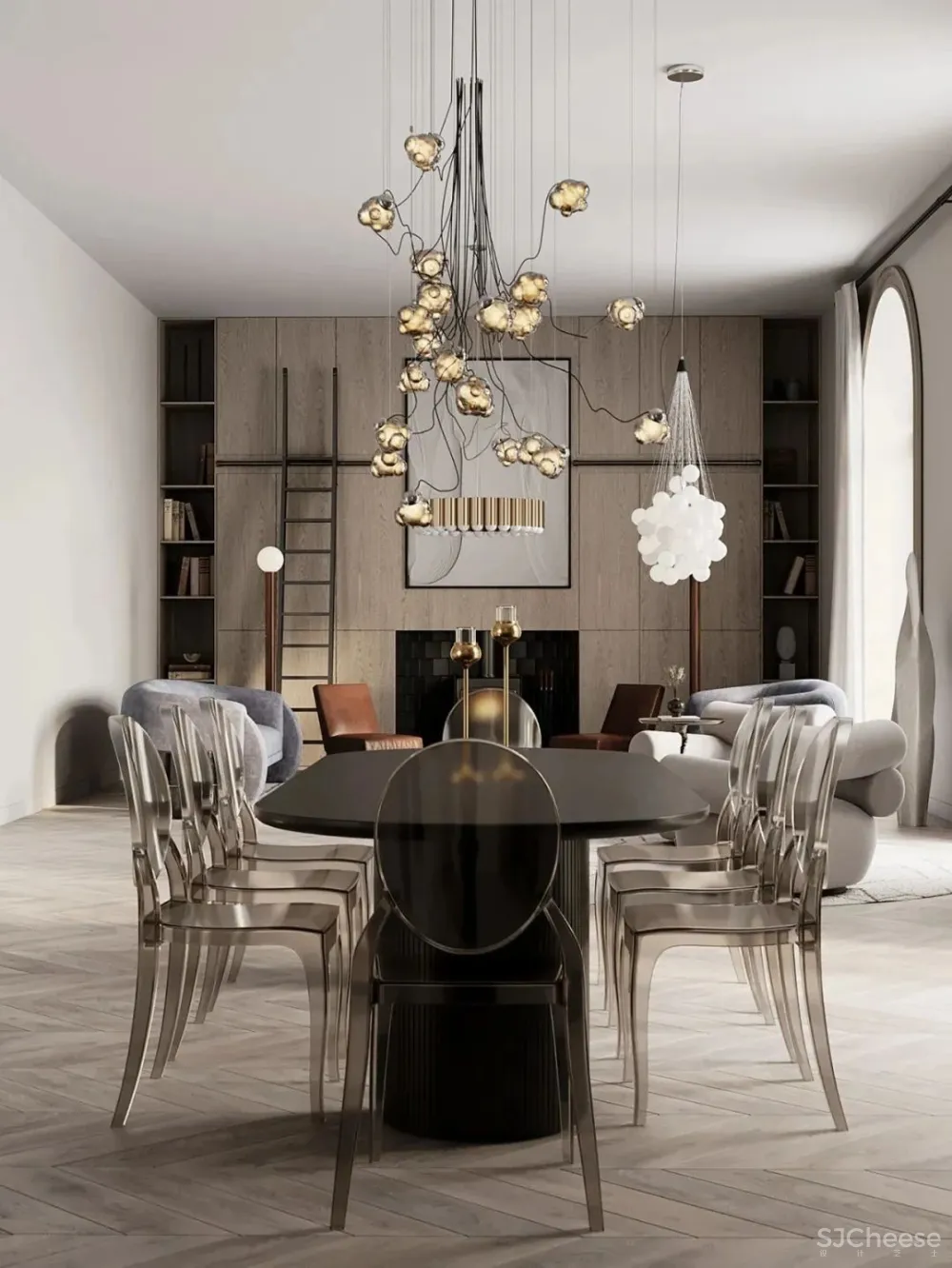 温暖原木色,色彩与纹理和谐交融!