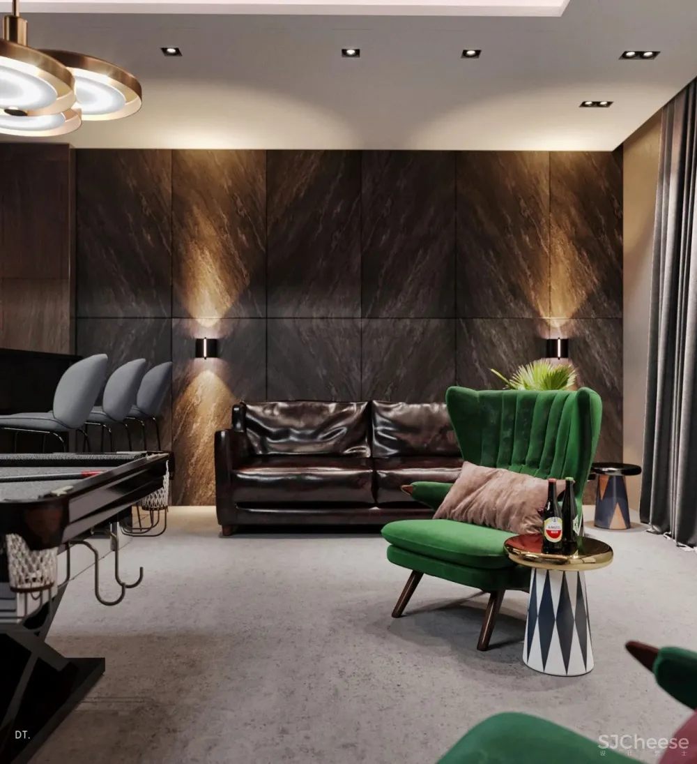 轻奢之美 丨一个空间,两个方案