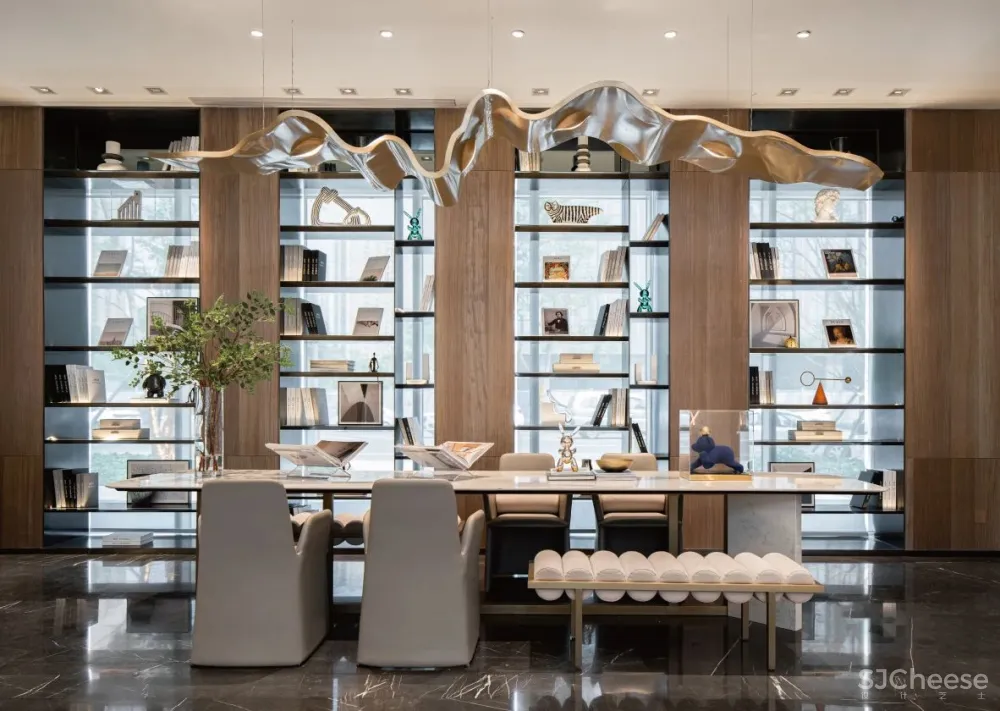 以时辰为名，镌刻常州牡丹蓝光·晶曜售楼处｜C.H.Y泽钦设计