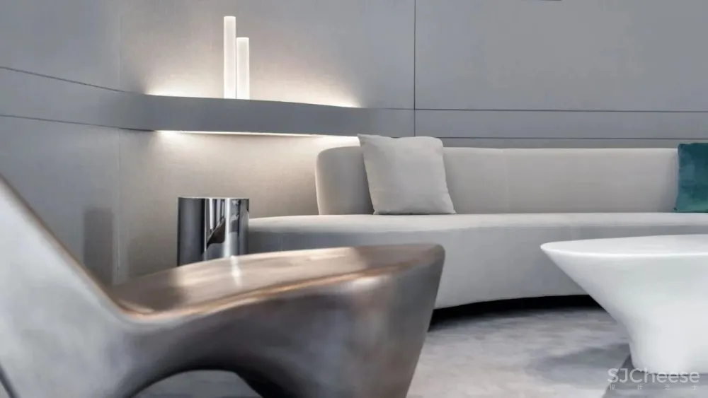 方圆珠海月岛销售中心一场纯粹未来美学体验 方圆建筑设计