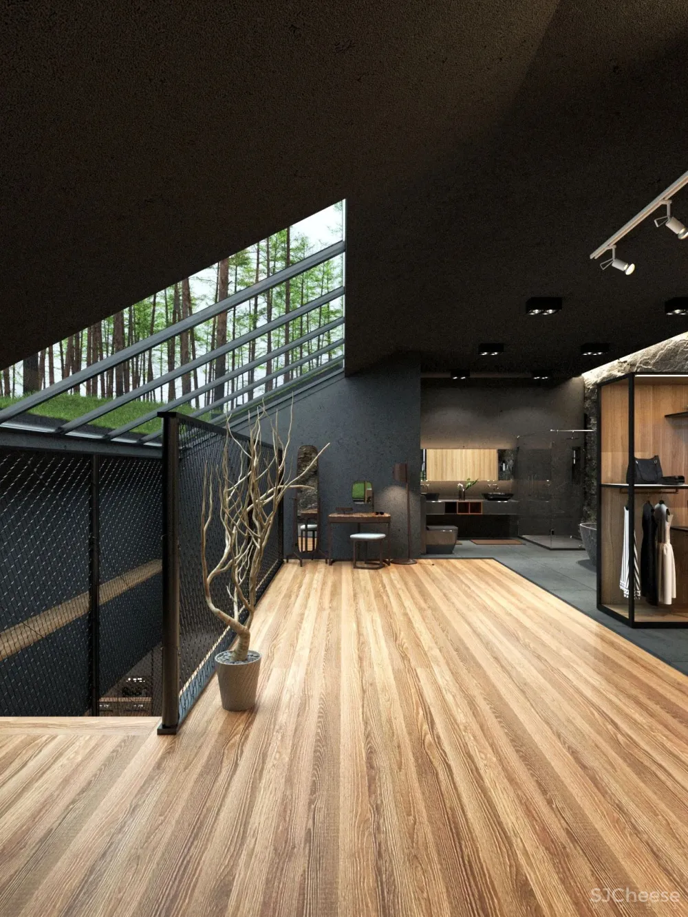 黑色别墅,如此好看!