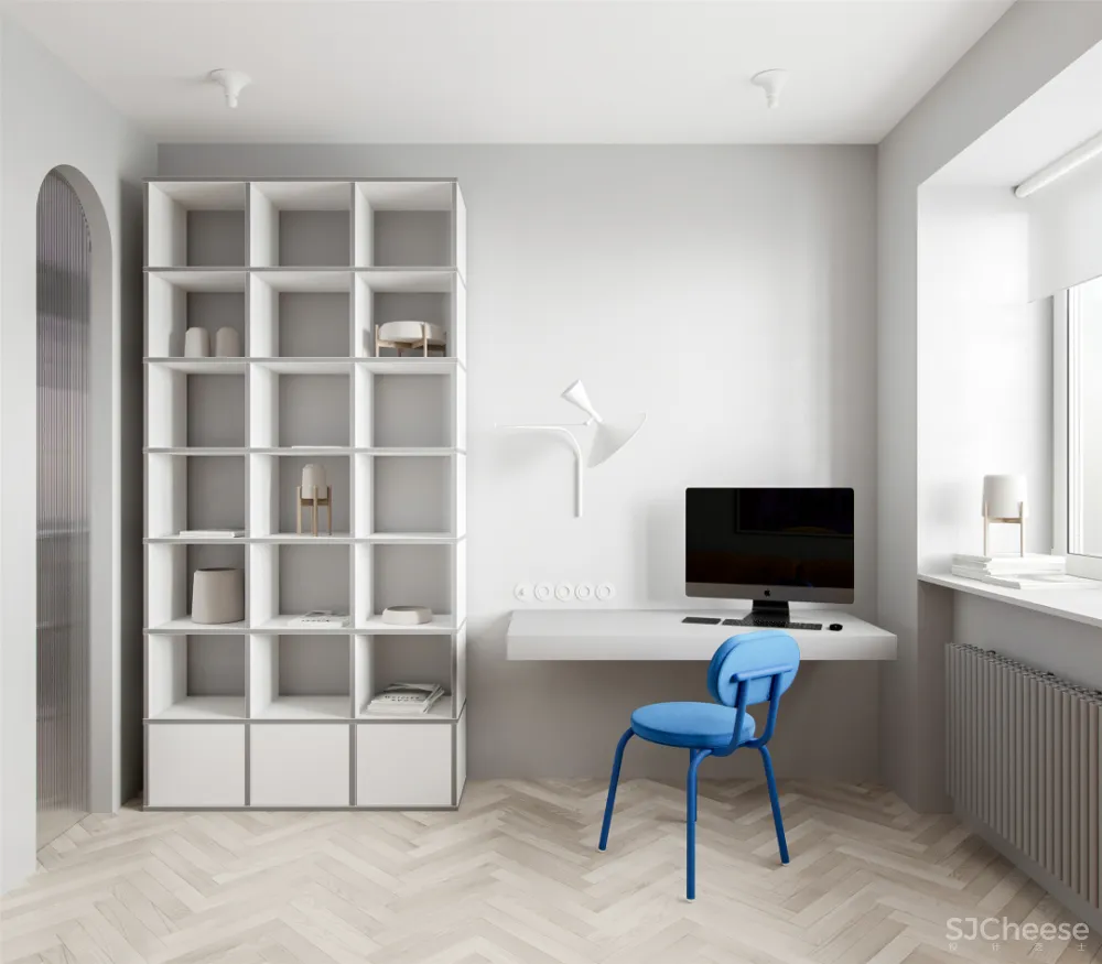 90㎡小资一居室,细节处挥洒时尚气息!