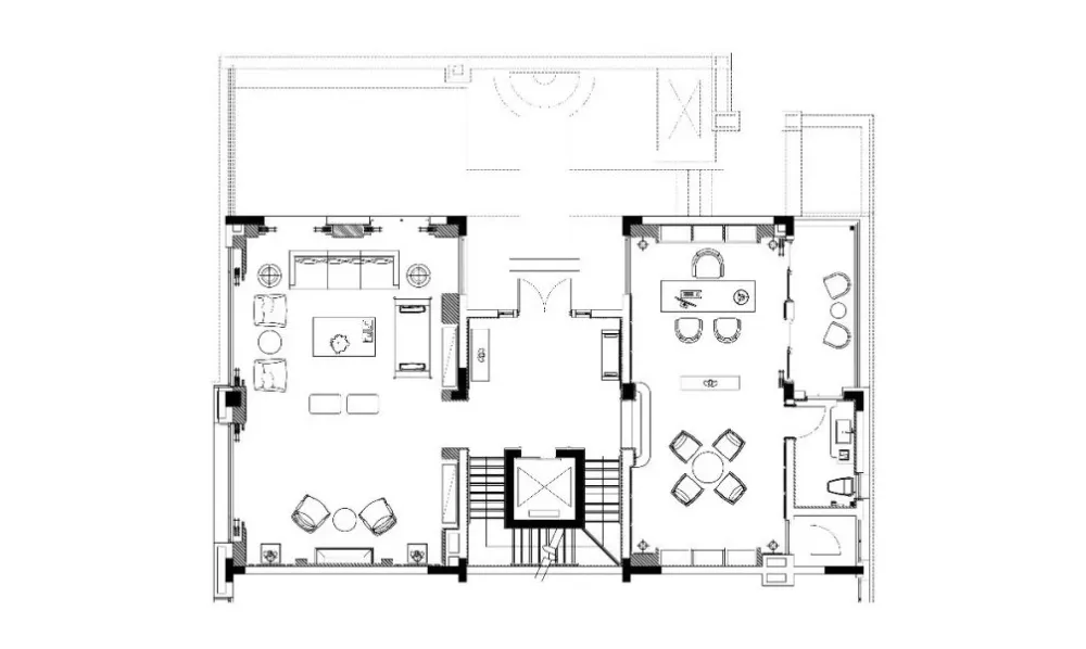 奢华别墅样板间，注入现代生活的美感！