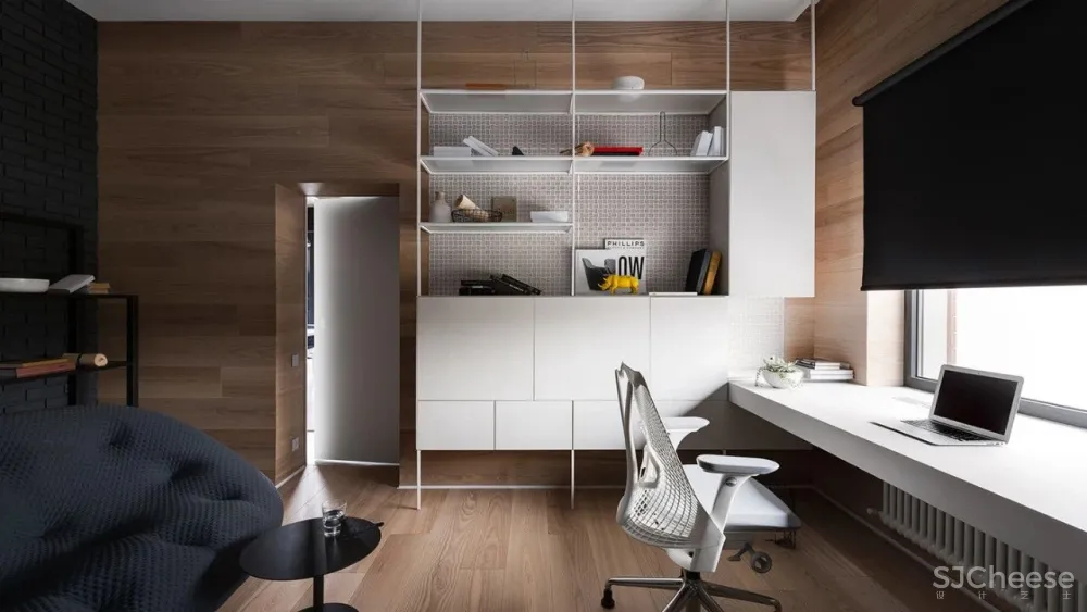 310㎡水泥灰 原木,质朴舒适!