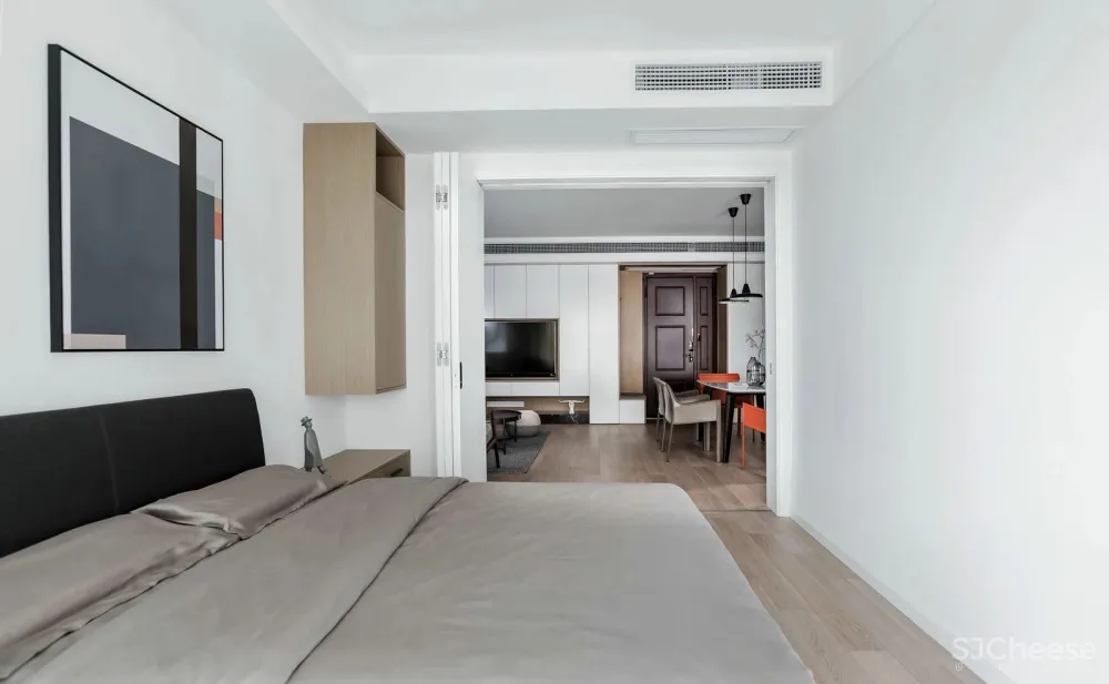 88平二居室设计,现代大气又实用~