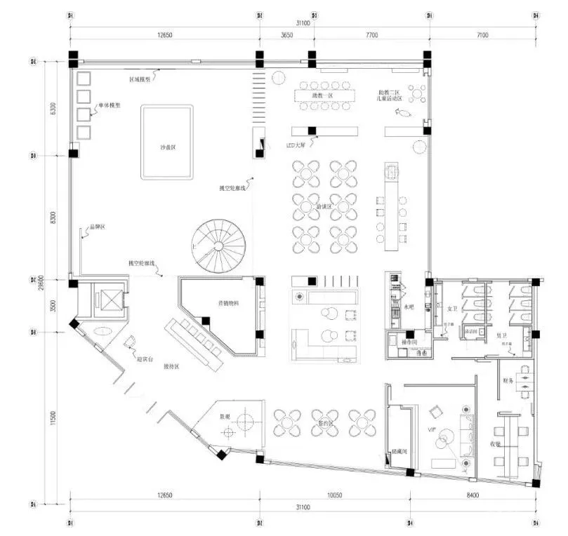 EH DESIGN 空间 流动的未来之城 —— 星荟云庭售楼处