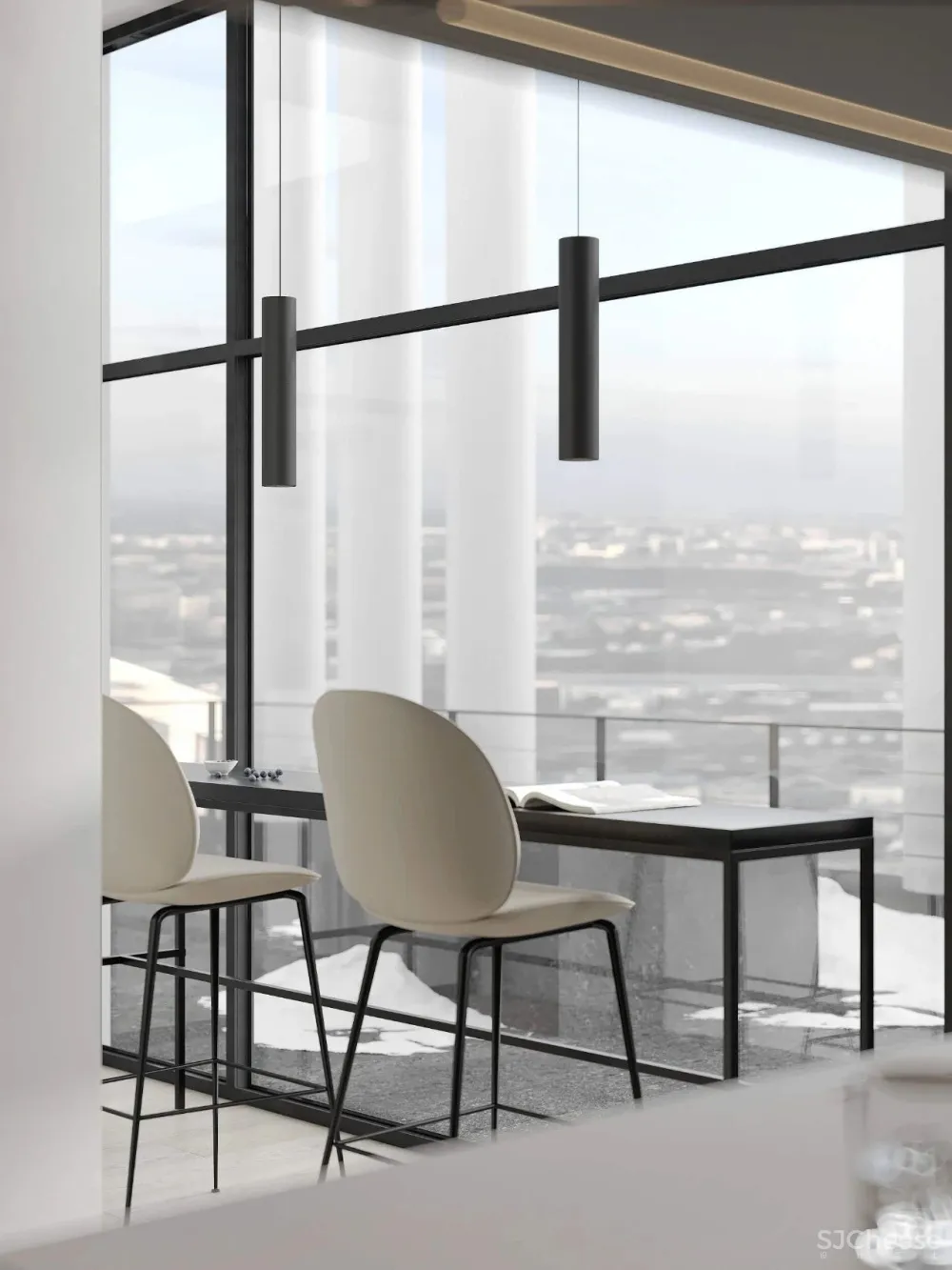 100㎡现代风格,三口之家,太吸引人了!