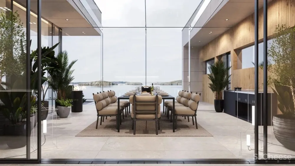 300㎡私人住宅,简约大气!