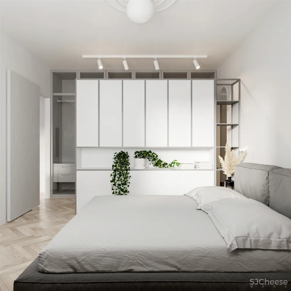 90㎡小资一居室,细节处挥洒时尚气息!