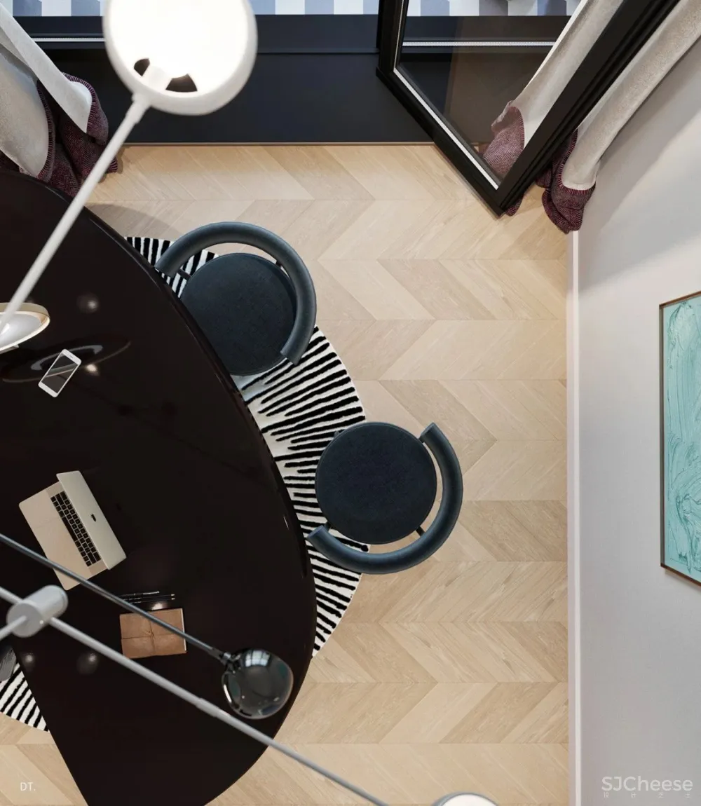 轻奢之美 丨一个空间,两个方案