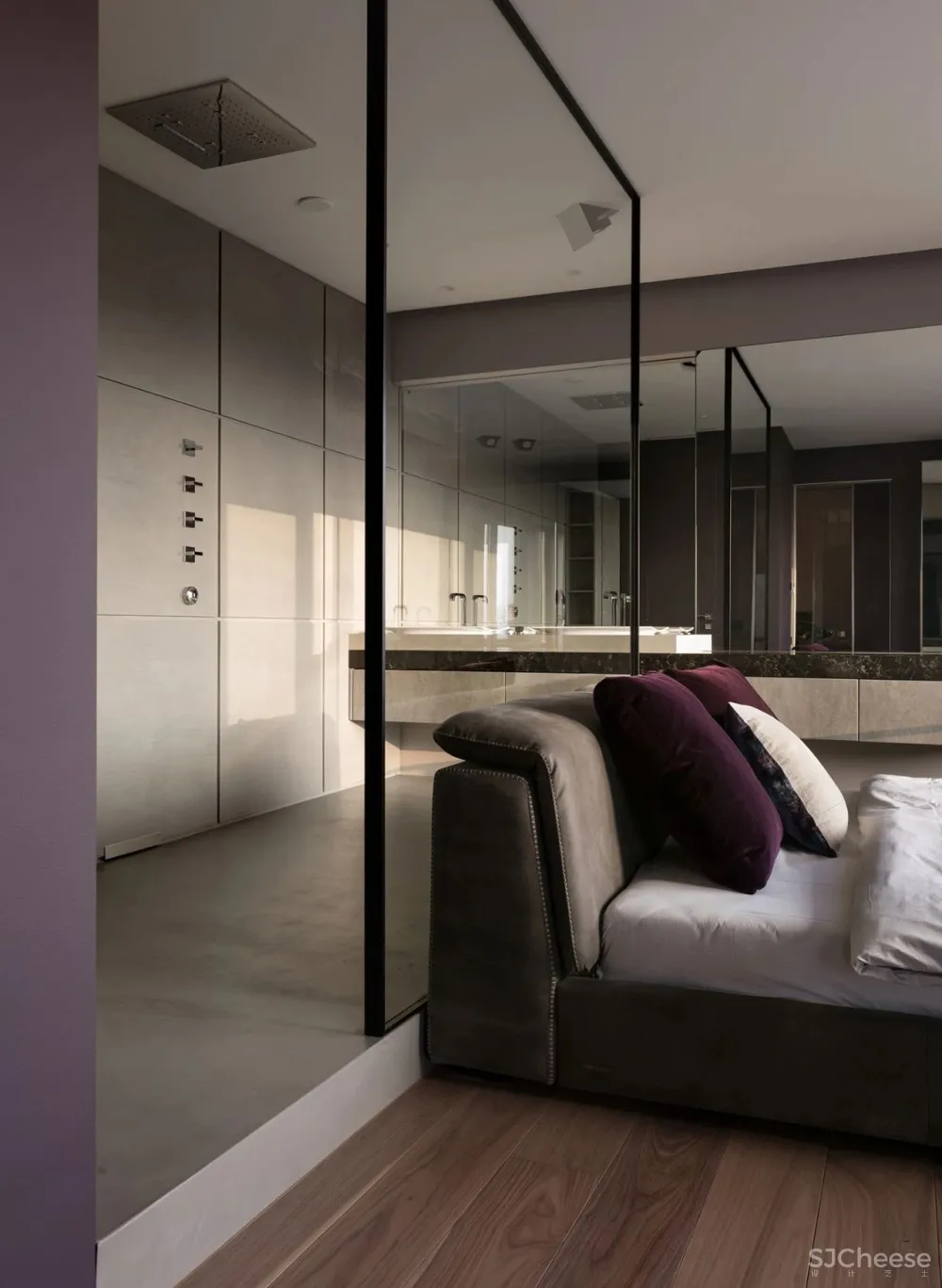 310㎡水泥灰 原木,质朴舒适!