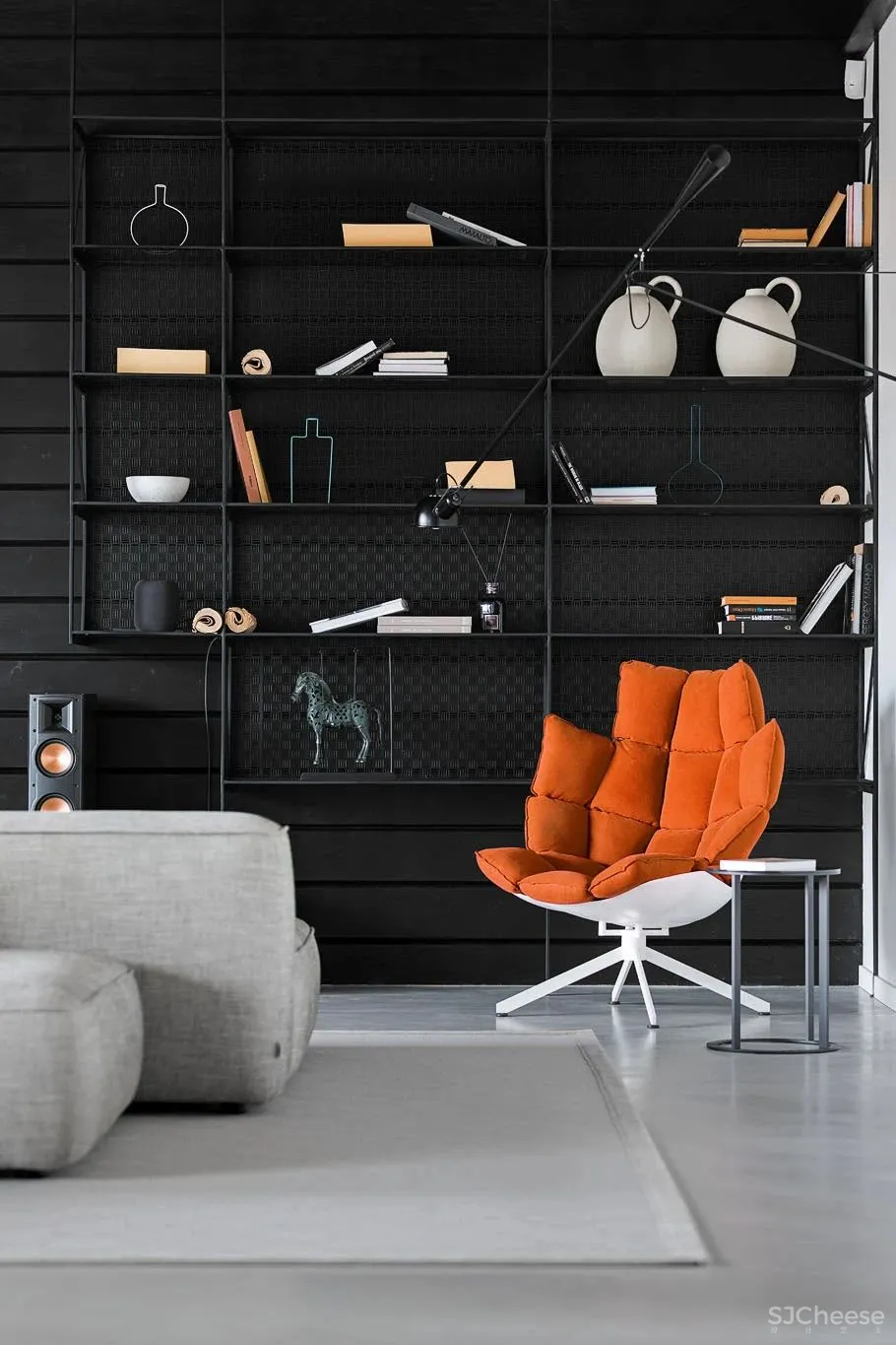 310㎡水泥灰 原木,质朴舒适!