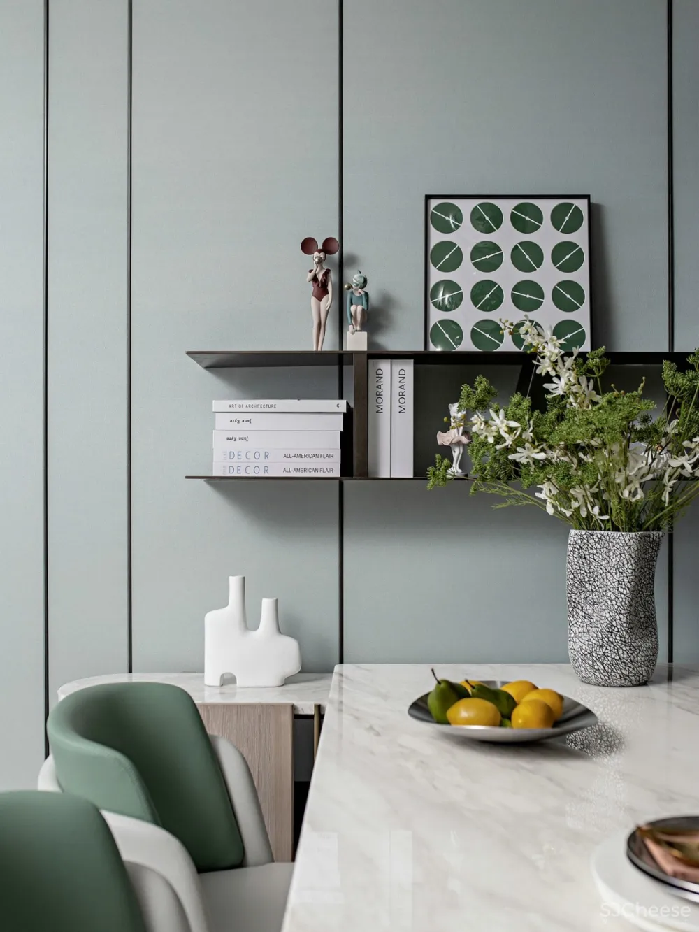 用保持童真的心态,天马行空与烂漫不羁写意空间的美。