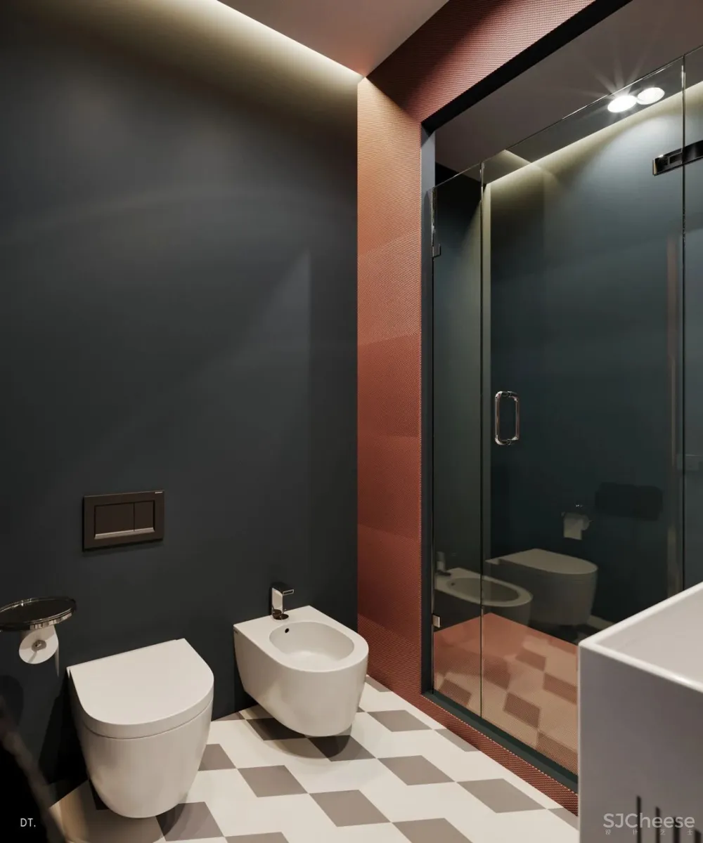 轻奢之美 丨一个空间,两个方案