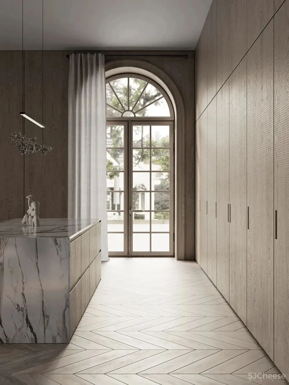 温暖原木色,色彩与纹理和谐交融!