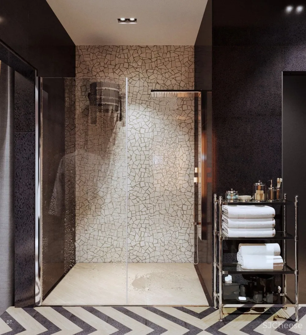 轻奢之美 丨一个空间,两个方案