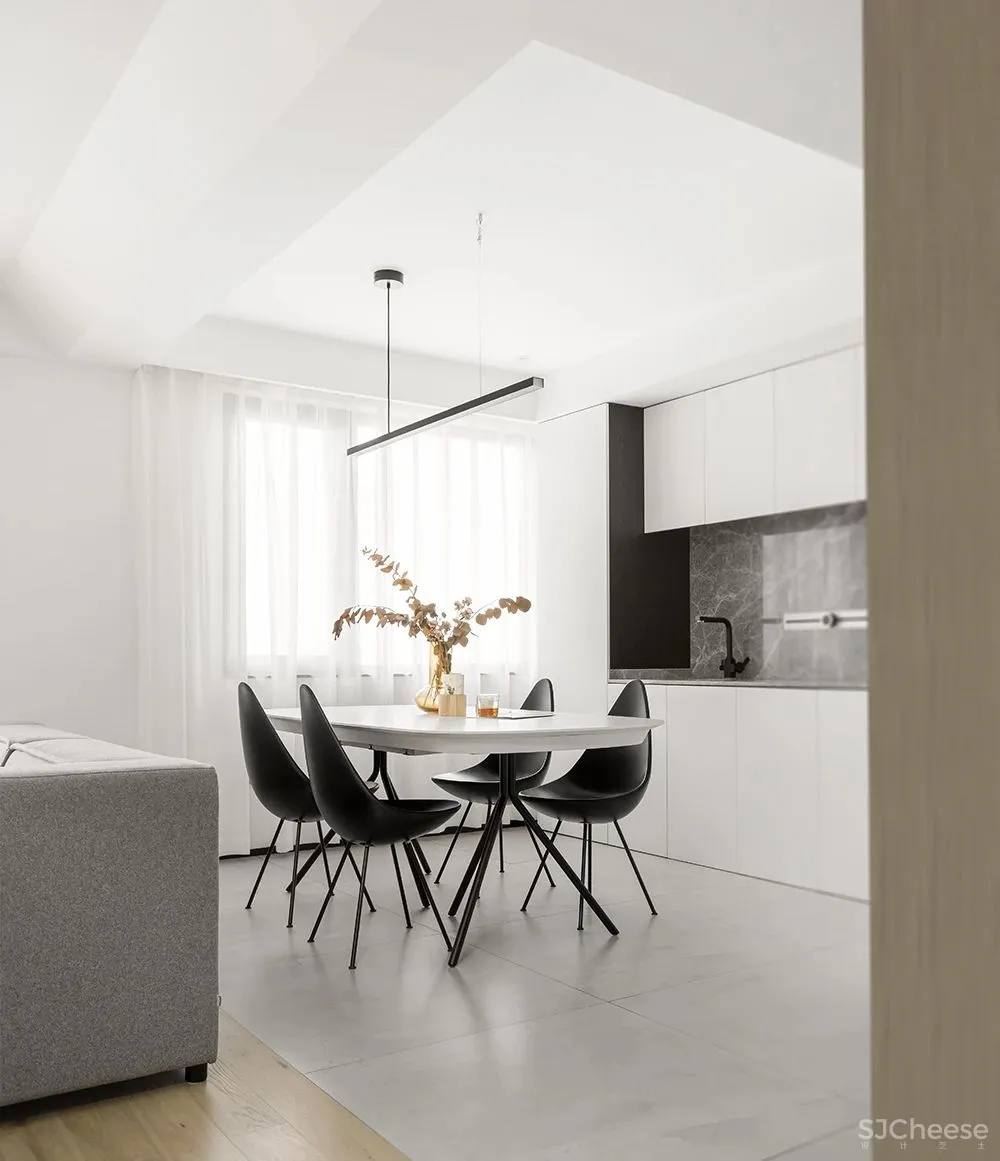 现代金属质感,营造自然人居美学 鸿鹄设计