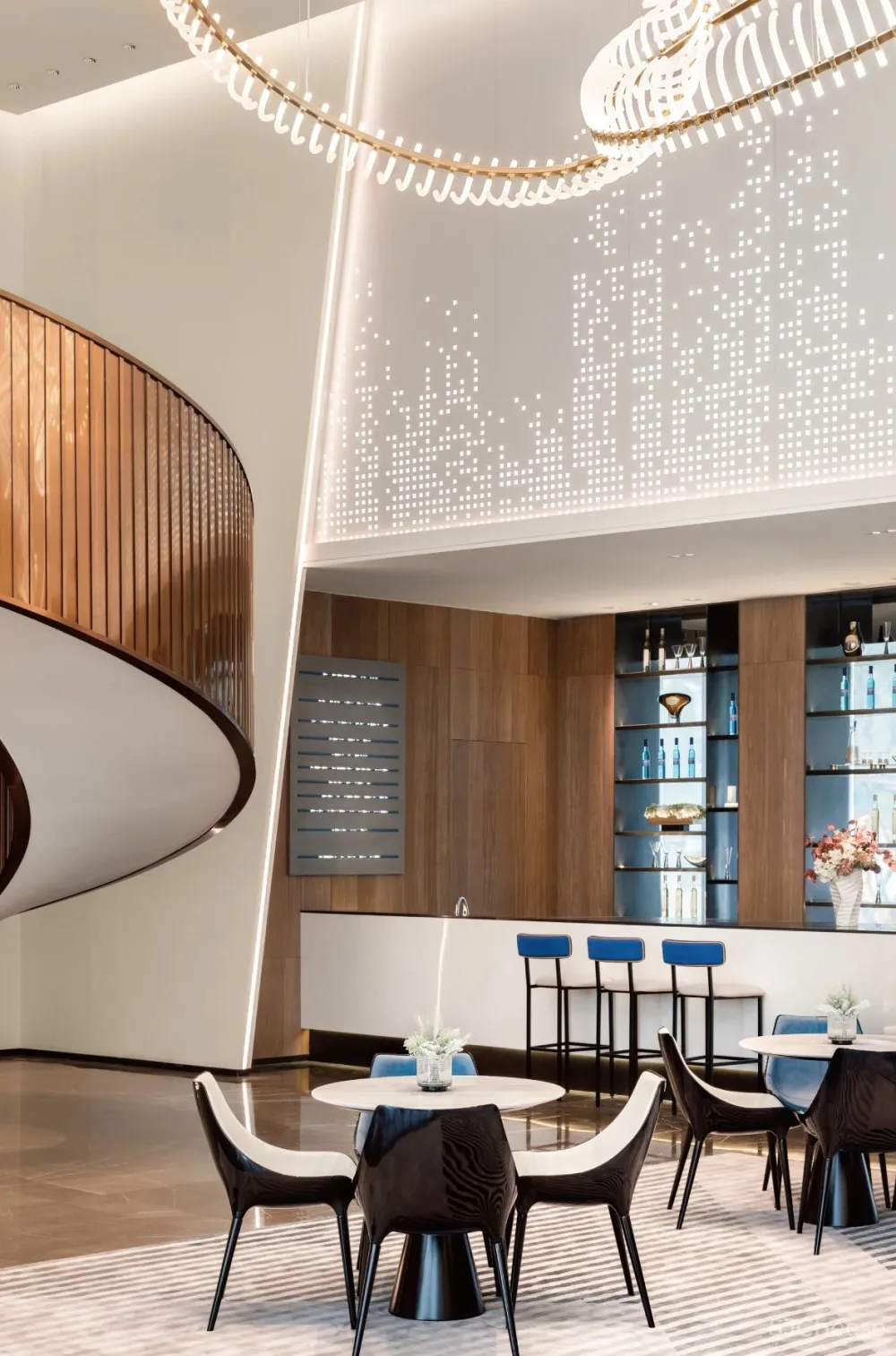 以时辰为名，镌刻常州牡丹蓝光·晶曜售楼处｜C.H.Y泽钦设计