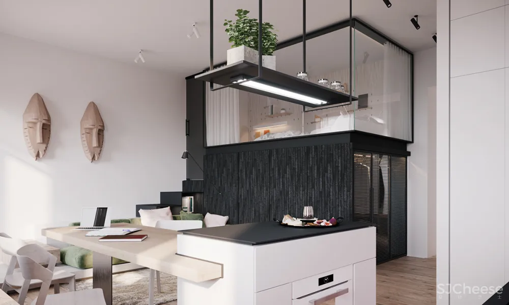 这样设计 LOFT,好看又省空间!