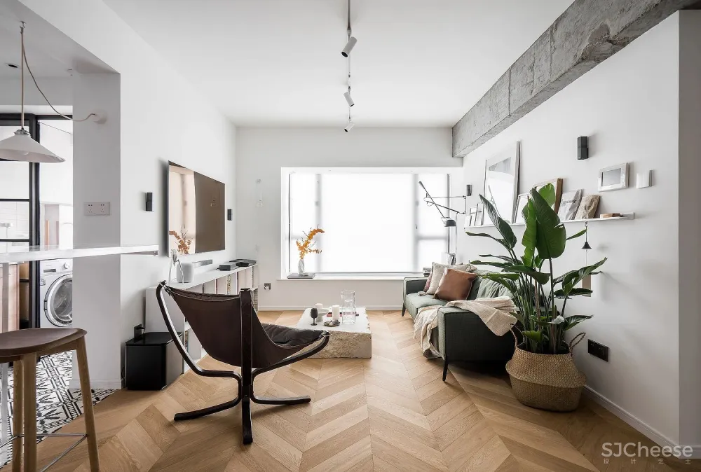 80㎡“赤贫北欧风”,比你想象的显贵10倍!