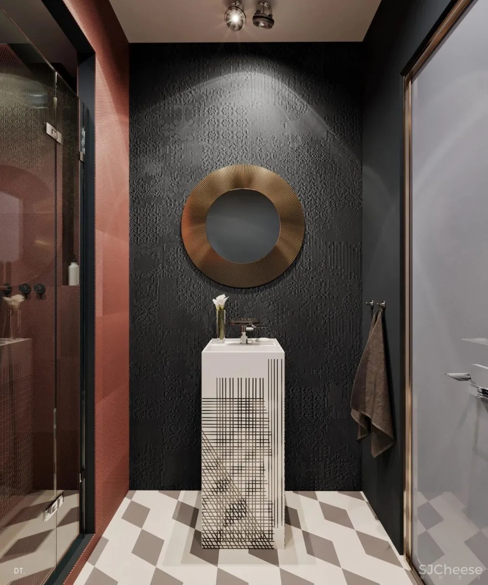 轻奢之美 丨一个空间,两个方案