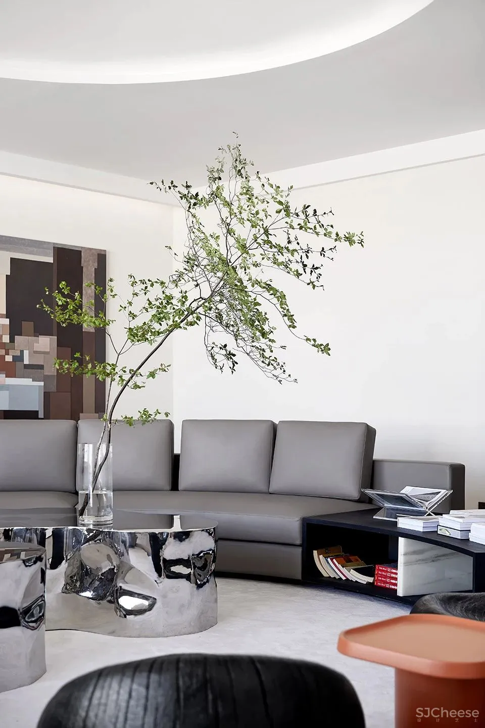 新作 以几何形状来构建空间秩序 QI STUDIO 白墙之下 大器空间