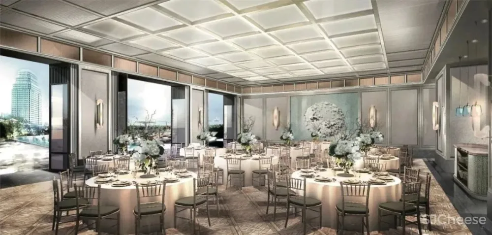 设计巨匠JAYA遗作 9月8日开业的厦门「安达仕」酒店 效果图和落地实景对比照片