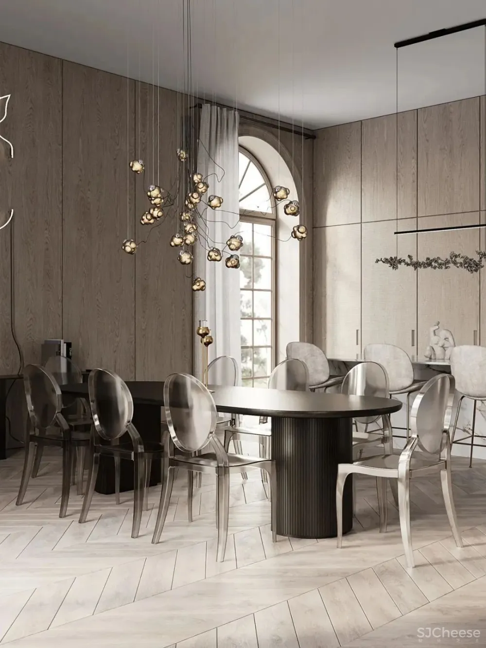 温暖原木色,色彩与纹理和谐交融!