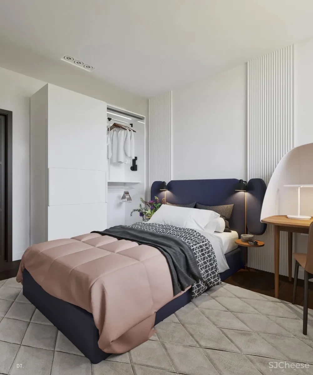 轻奢之美 丨一个空间,两个方案