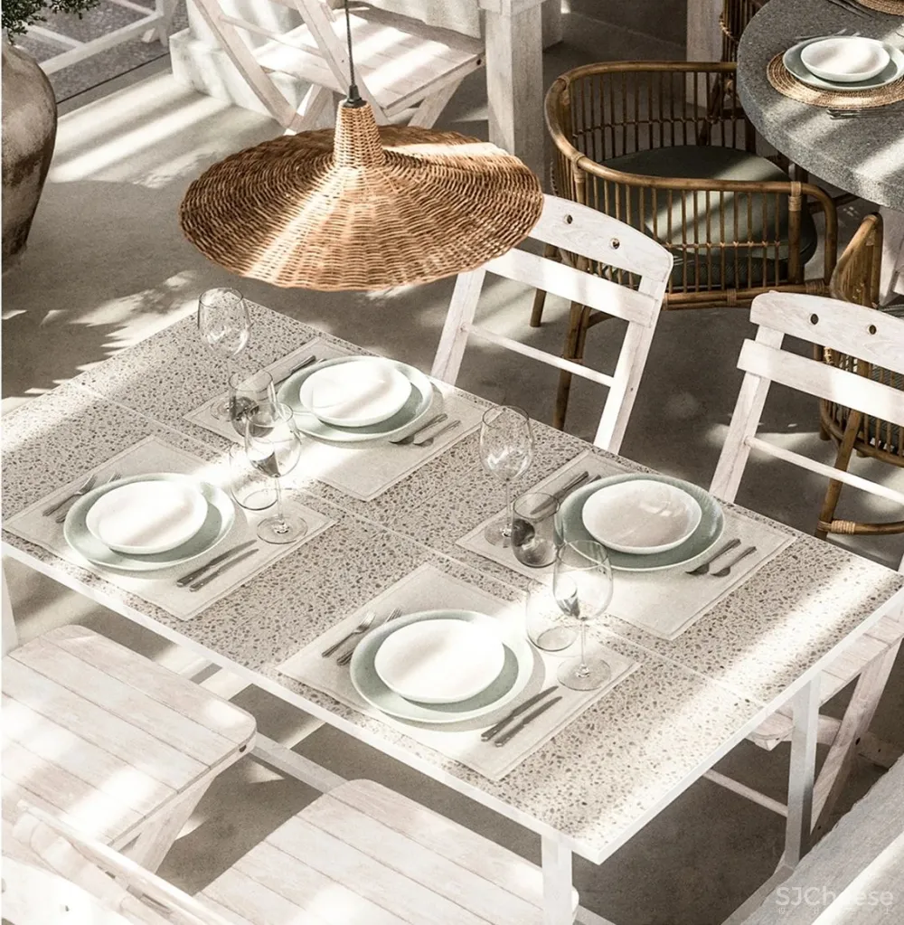 地中海风餐厅,用餐讲究的是环境与心情