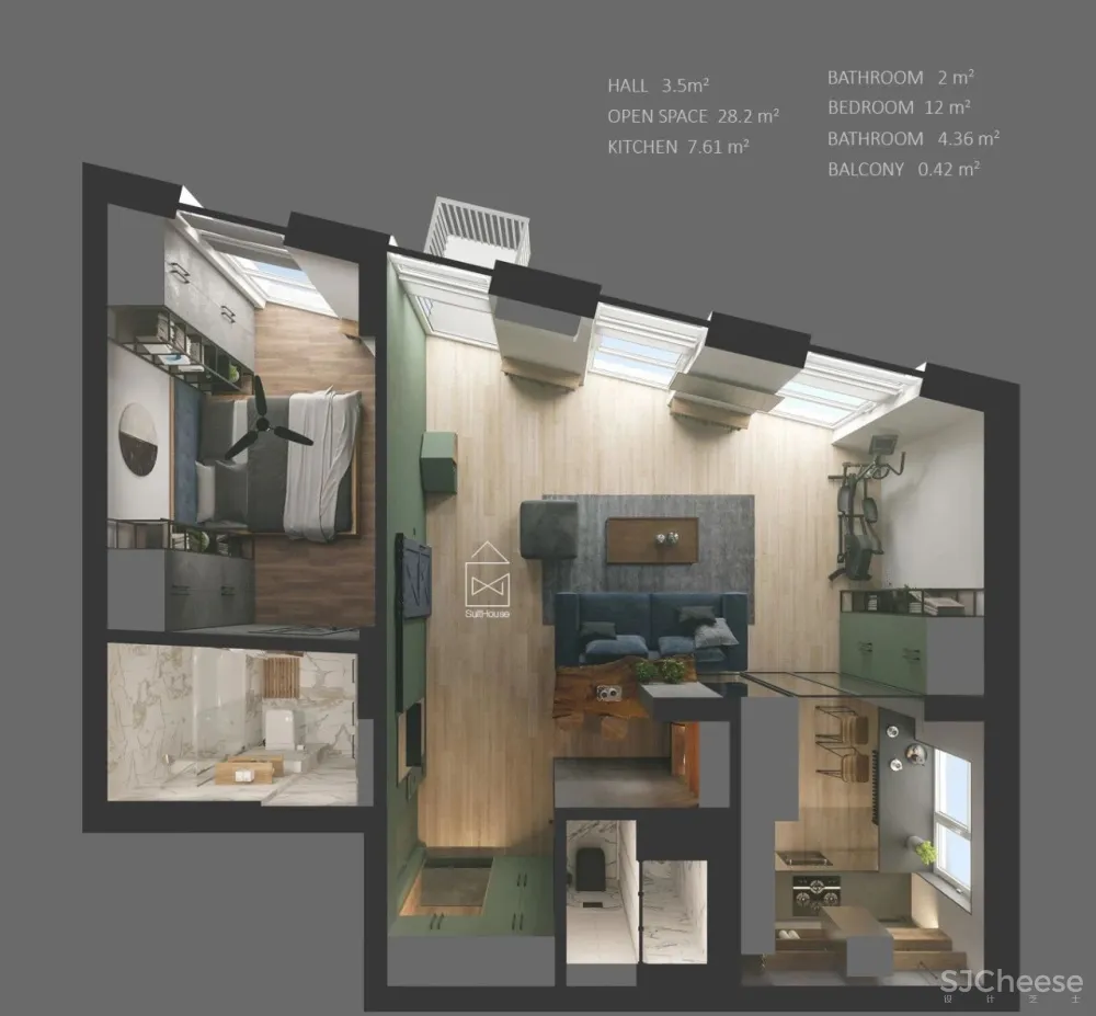 简约水泥灰,质朴的高级感!