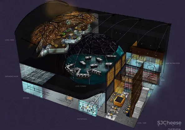 90后大厨打造沉浸式餐厅设计,颠覆传统用餐体验,连大门都出乎意料......