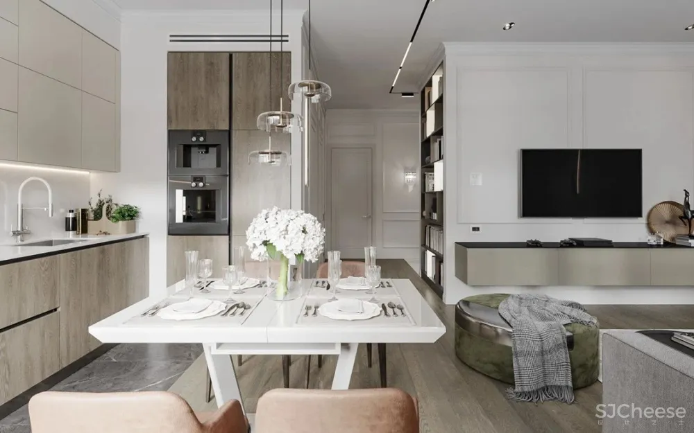 Igor Glushan 83㎡轻奢美居